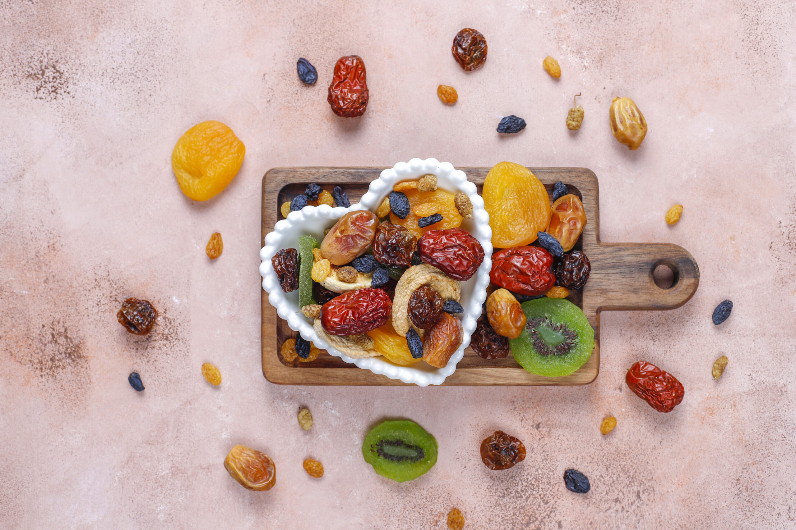 Dehydrated fruits & veggies